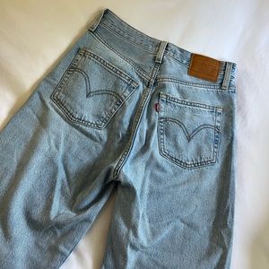 Levi Ribcage Straight jeans